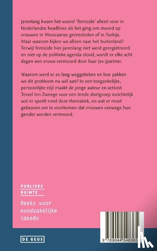 Zweege, Tessel ten - Femicide