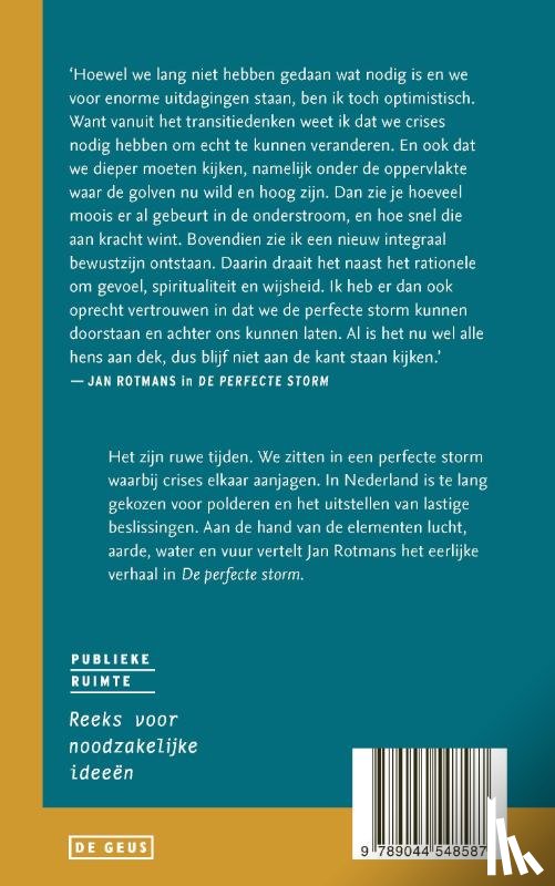Rotmans, Jan - De perfecte storm