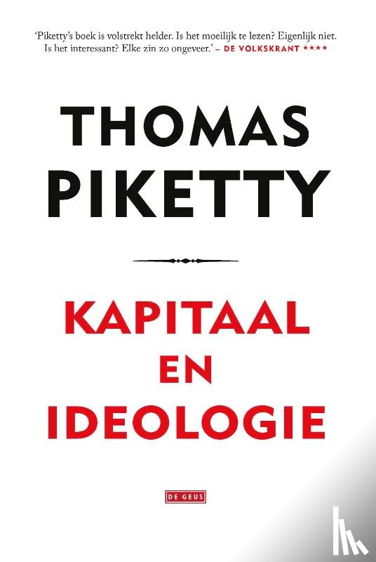 Piketty, Thomas - Kapitaal en ideologie