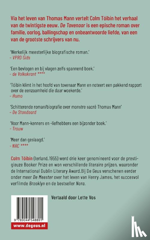 Tóibín, Colm - De Tovenaar