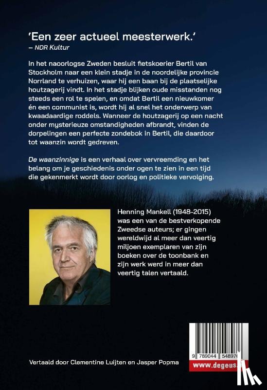 Mankell, Henning - De waanzinnige