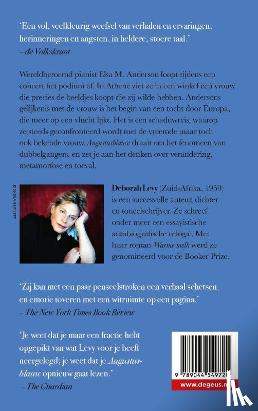 Levy, Deborah - Augustusblauw