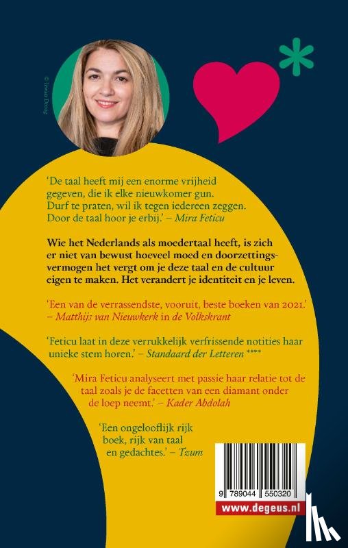 Feticu, Mira - Liefdesverklaring aan de Nederlandse taal