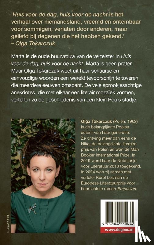 Tokarczuk, Olga - Huis voor de dag, huis voor de nacht
