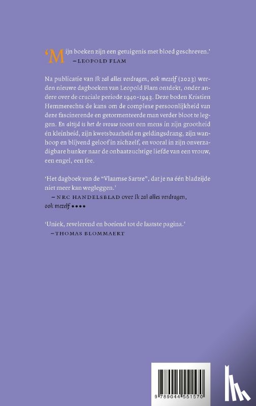 Hemmerechts, Kristien - En altijd is het de vrouw