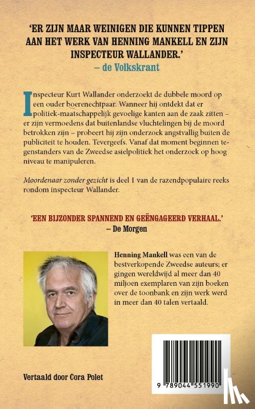 Mankell, Henning - Moordenaar zonder gezicht