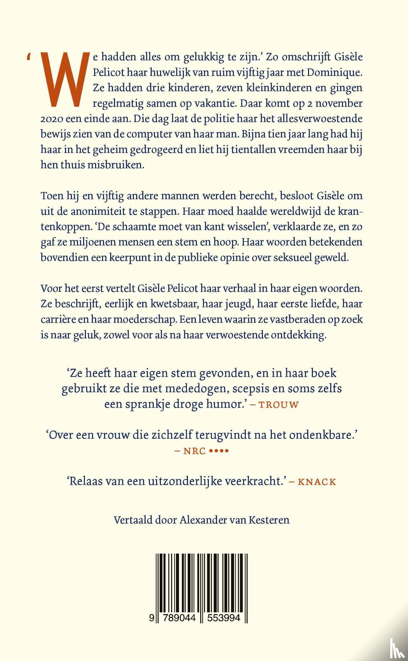 Pelicot, Gisèle - Ode aan het leven