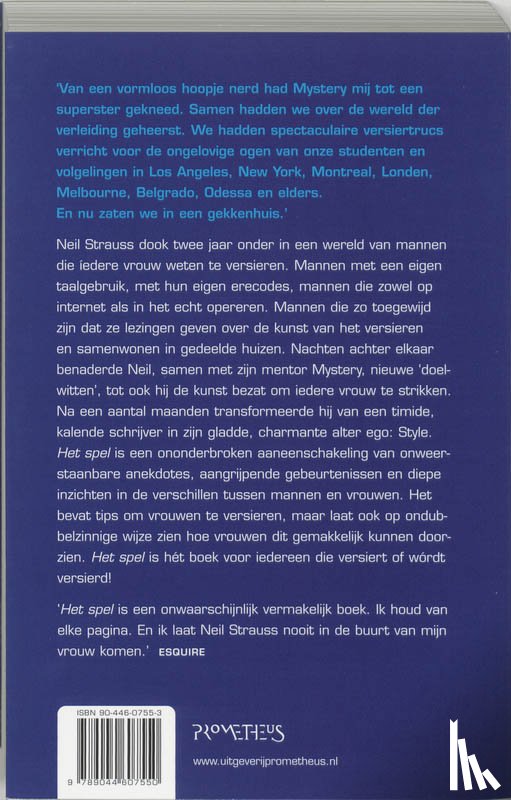 Strauss, N. - Het spel