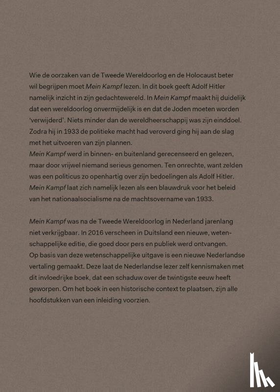 Hitler, Adolf - Mijn strijd
