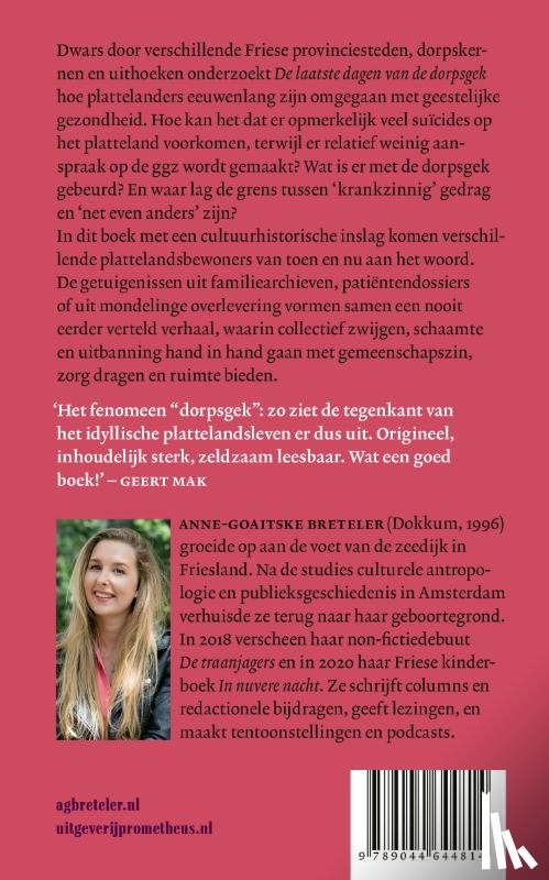 Breteler, Anne-Goaitske - De laatste dagen van de dorpsgek