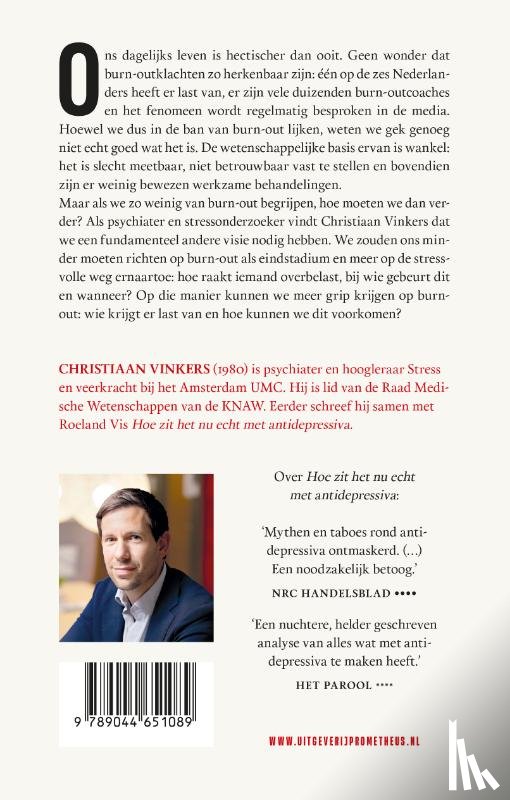 Vinkers, Christiaan - In de ban van burn-out
