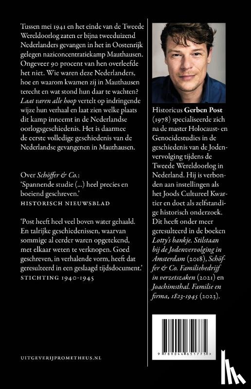 Post, Gerben - Laat varen alle hoop