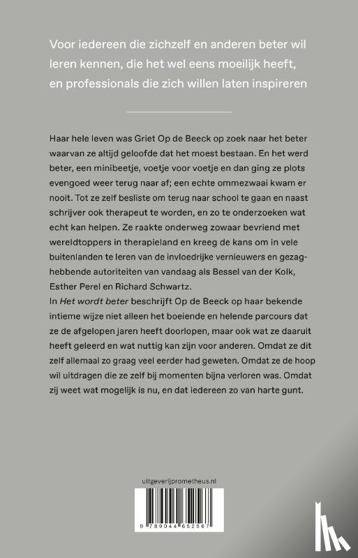 Beeck, Griet Op de - Het wordt beter
