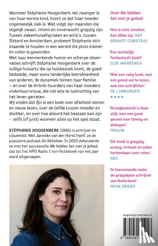 Hoogenberk, Stéphanie - Wij vinden dat fijn