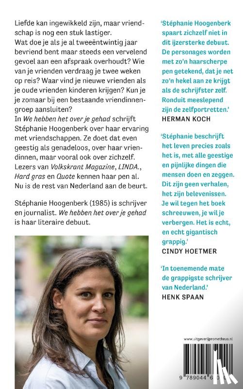 Hoogenberk, Stéphanie - We hebben het over je gehad