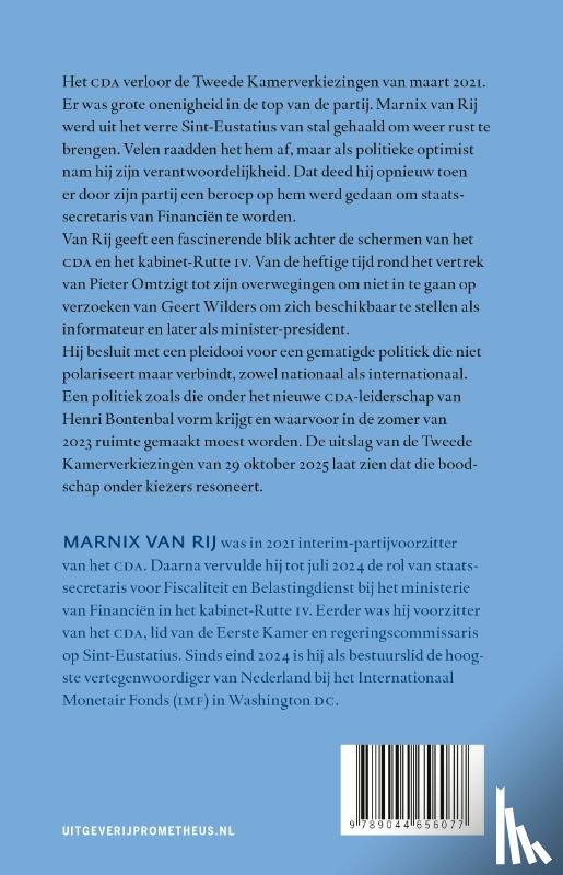 Rij, Marnix van - Reflecties van een politieke optimist
