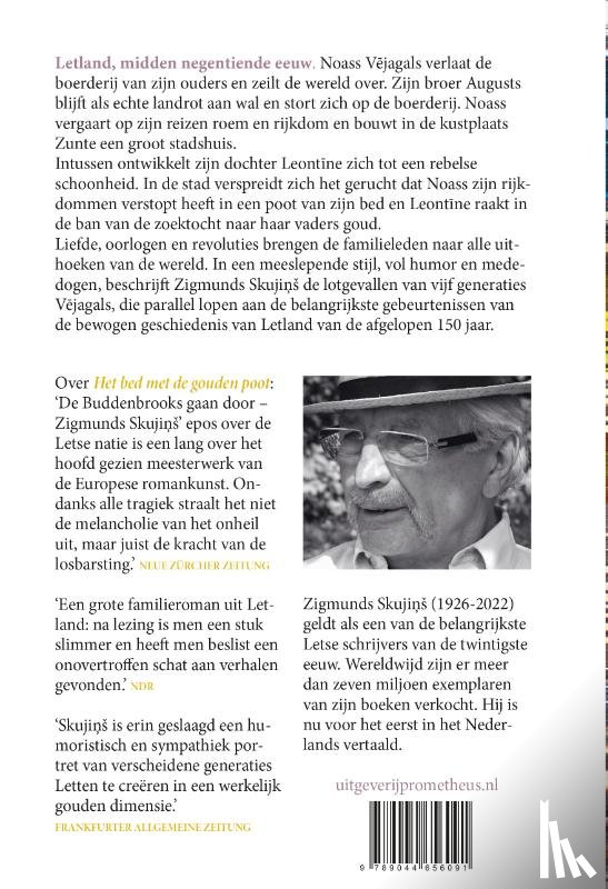 Skujiņš, Zigmunds - Het bed met de gouden poot