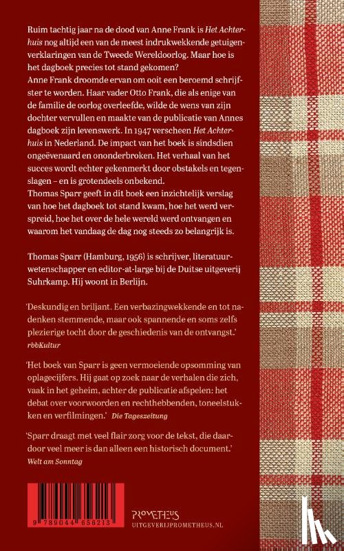 Sparr, Thomas - Ik wil nog voortleven, ook na mijn dood!