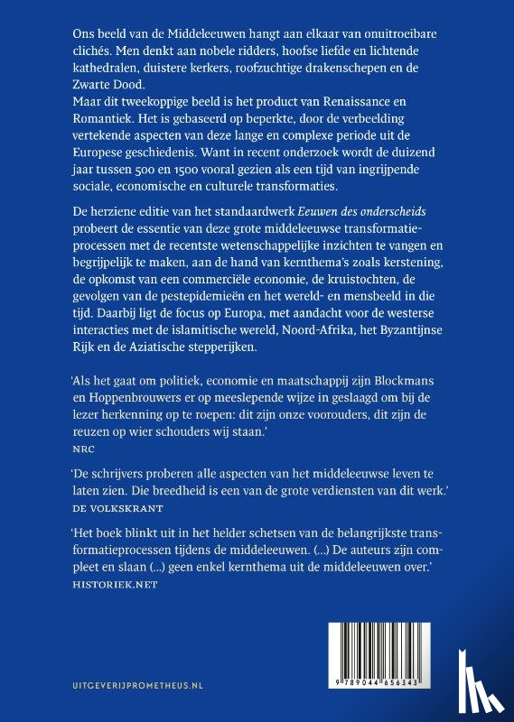 Blockmans, Wim, Hoppenbrouwers, Peter - Eeuwen des onderscheids