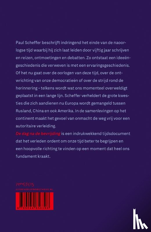 Scheffer, Paul - Dag na de bevrijding