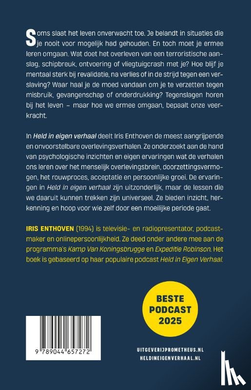 Enthoven, Iris - Held in eigen verhaal