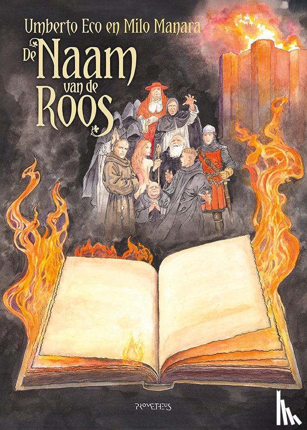 Eco, Umberto, Manara, Milo - De naam van de roos graphic novel 2