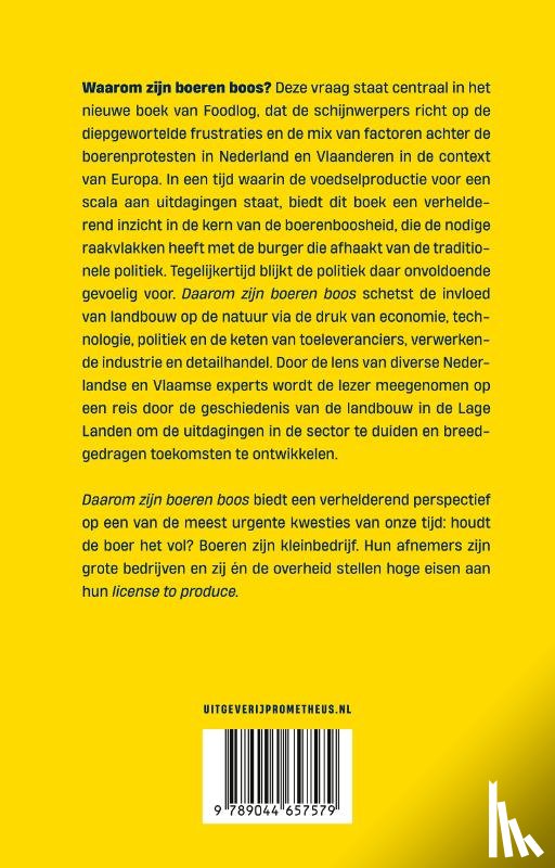 Veerman, Dick - Daarom zijn boeren boos