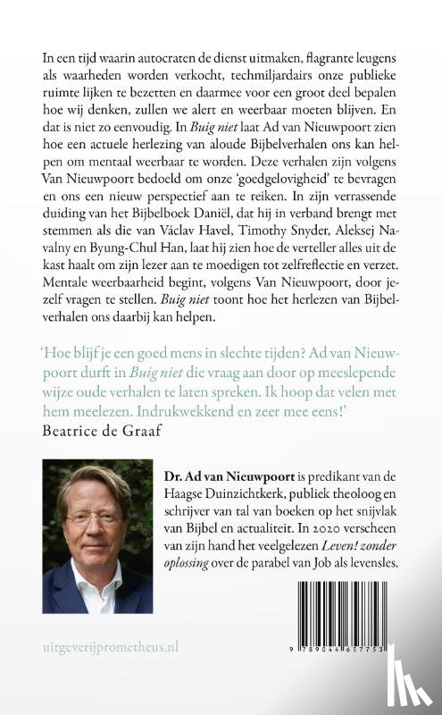 Nieuwpoort, Ad van - Buig niet