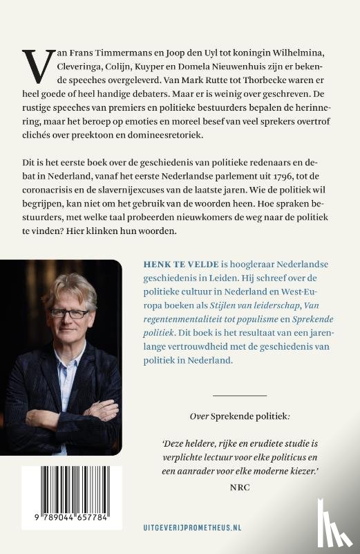 Velde, Henk te - Land van redenaars en debat