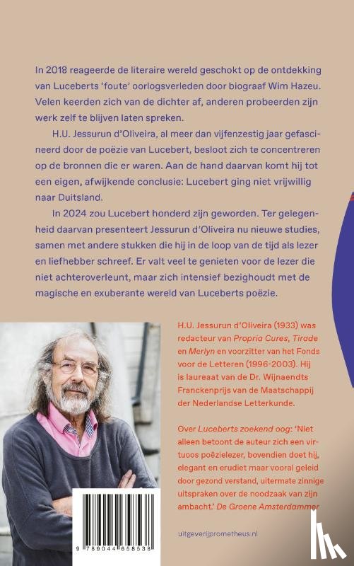 Jessurun d'Oliveira, Ulli - Speuren in Lucebert