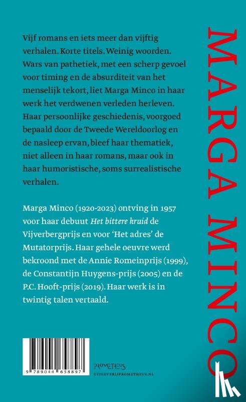Minco, Marga - Verzameld werk