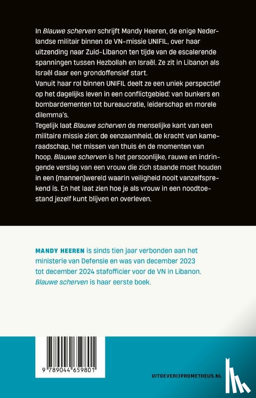 Heeren, Mandy - Blauwe scherven