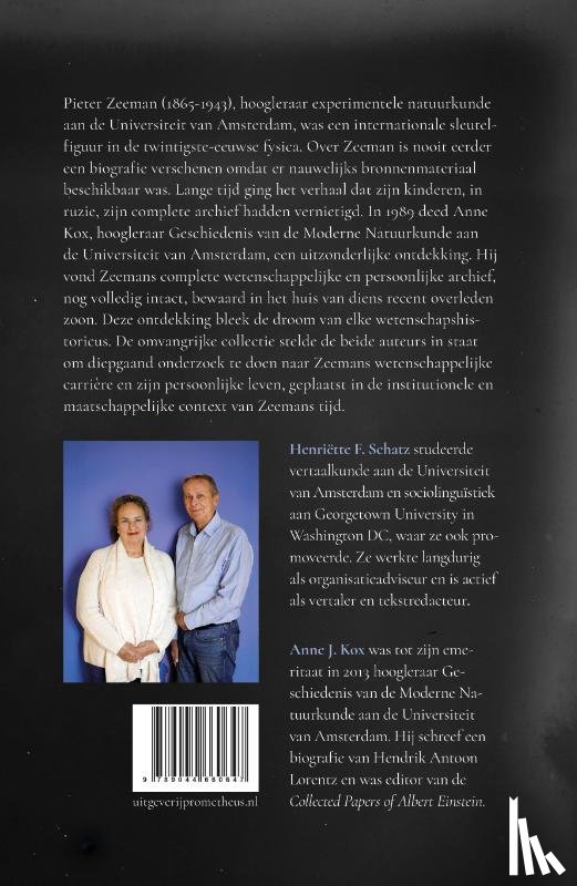 Kox, Anne J., Schatz, Henriëtte F. - Pieter Zeeman