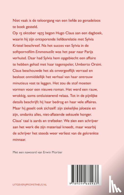 Claus, Hugo - Minnaar tegen elke prijs