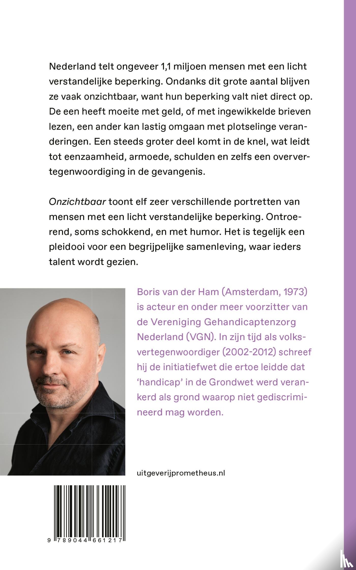 Ham, Boris van der - Onzichtbaar