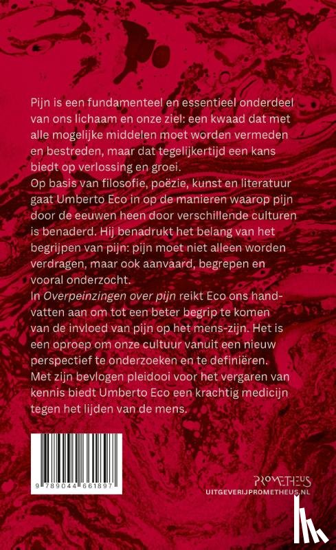 Eco, Umberto - Overpeinzingen over pijn