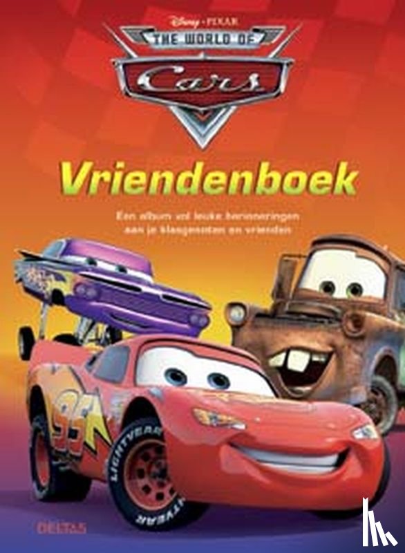  - Disney Cars vriendenboek