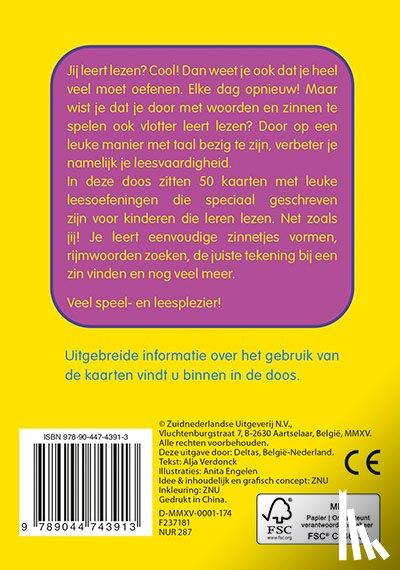 Verdonck, Alja - Speel- en leerkaarten - Ik leer lezen (6-7 j.)