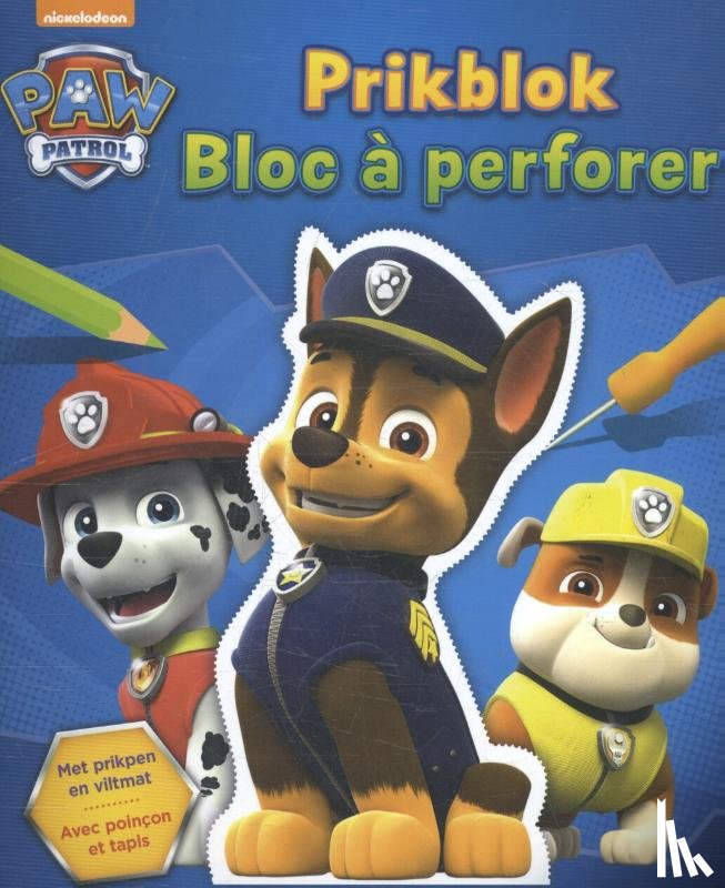  - Paw Patrol prikblok ; La Pat'patrouille bloc à perforer