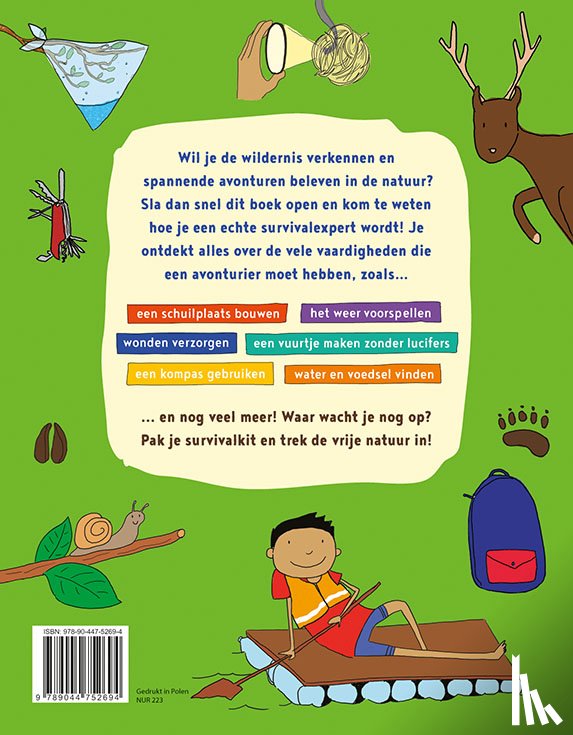 Oxlade, Chris - Het grote natuur survivalboek voor kinderen