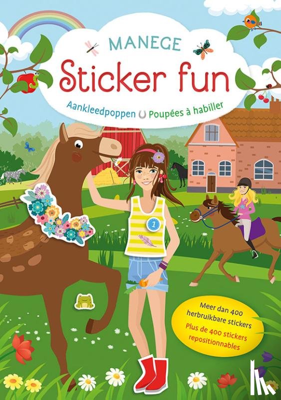  - Manege Sticker Fun - Aankleedpoppen / Manege Sticker Fun - Poupées à habiller