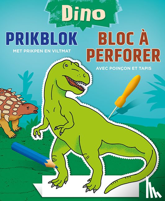  - Dino prikblok / Dino bloc à perforer