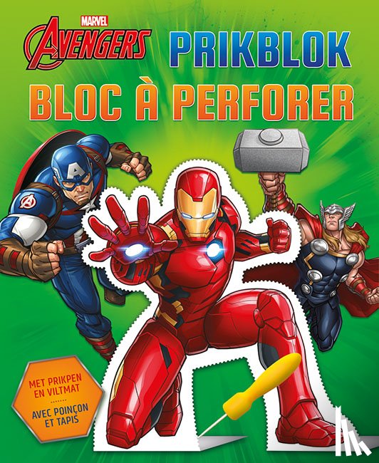  - Avengers prikblok / Avengers bloc à perforer
