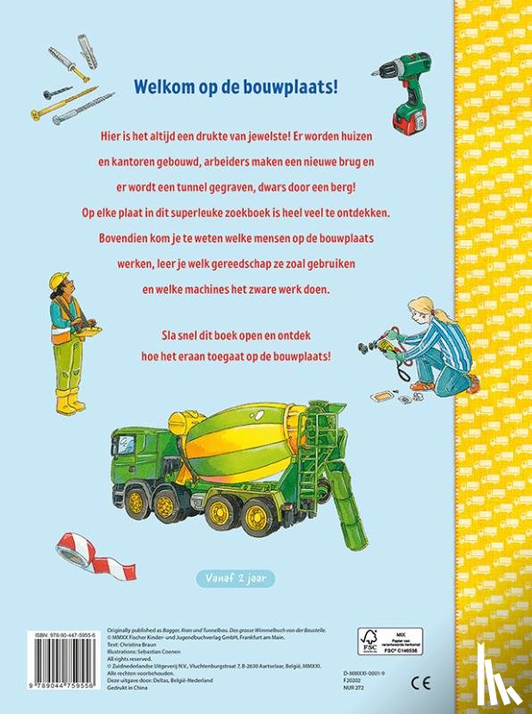 Braun, Christina - Kijk-en zoekboek - Op de bouwplaats