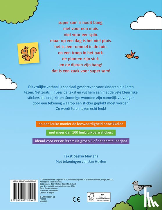MARTENS, Saskia - Super Sam en de dino