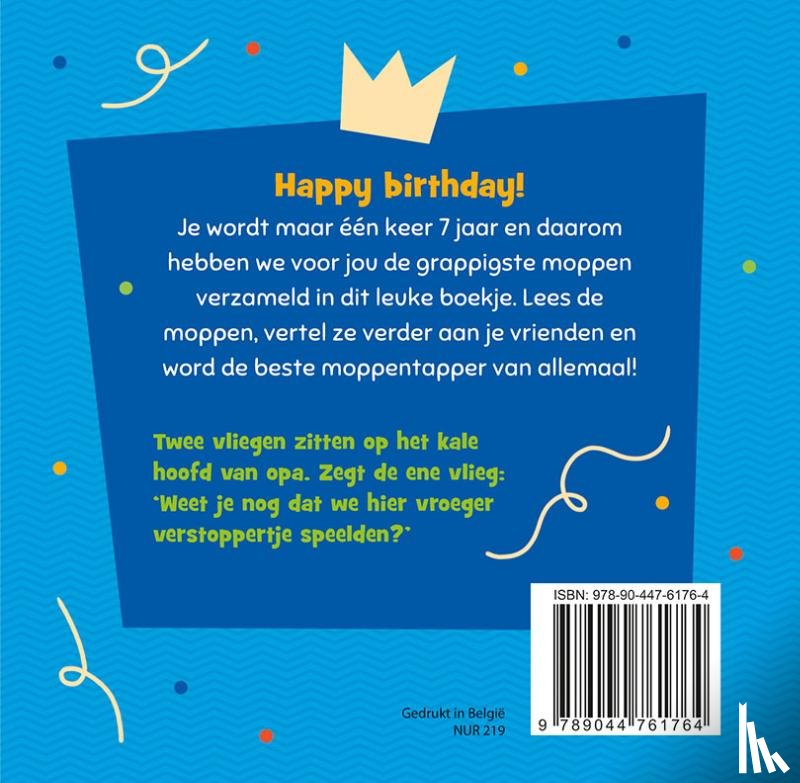 ZNU - Hoera, 7 jaar! Moppenboek