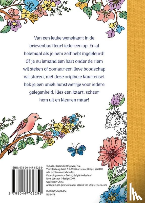  - Wenskaarten om in te kleuren - Feel good