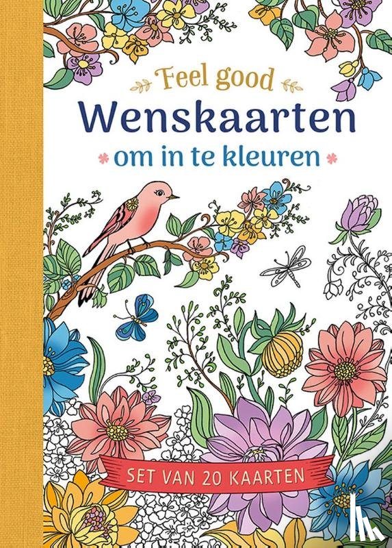  - Wenskaarten om in te kleuren - Feel good
