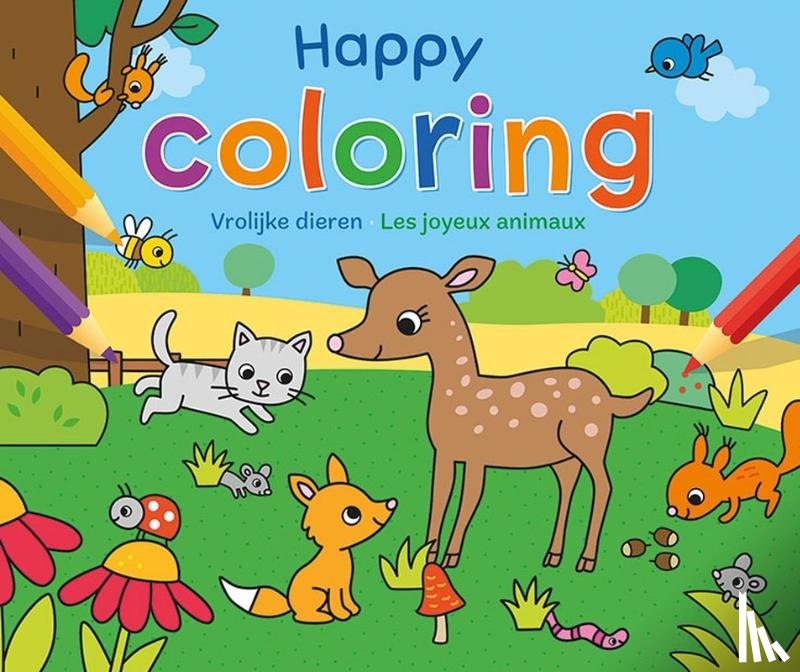 ZNU - Happy Coloring - Vrolijke dieren / Happy Coloring - Les joyeux animaux
