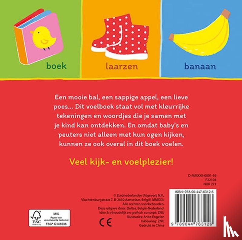  - Baby's eerste voelboekje - Eerste woordjes